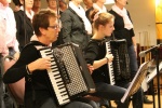 Arcordionisten Marjan en Merel